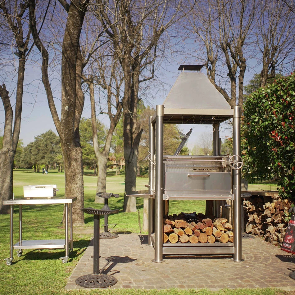 Tagwood BBQ The Beast Santa Maria Wood Fire & Charcoal Gaucho Grill - BBQ02SS