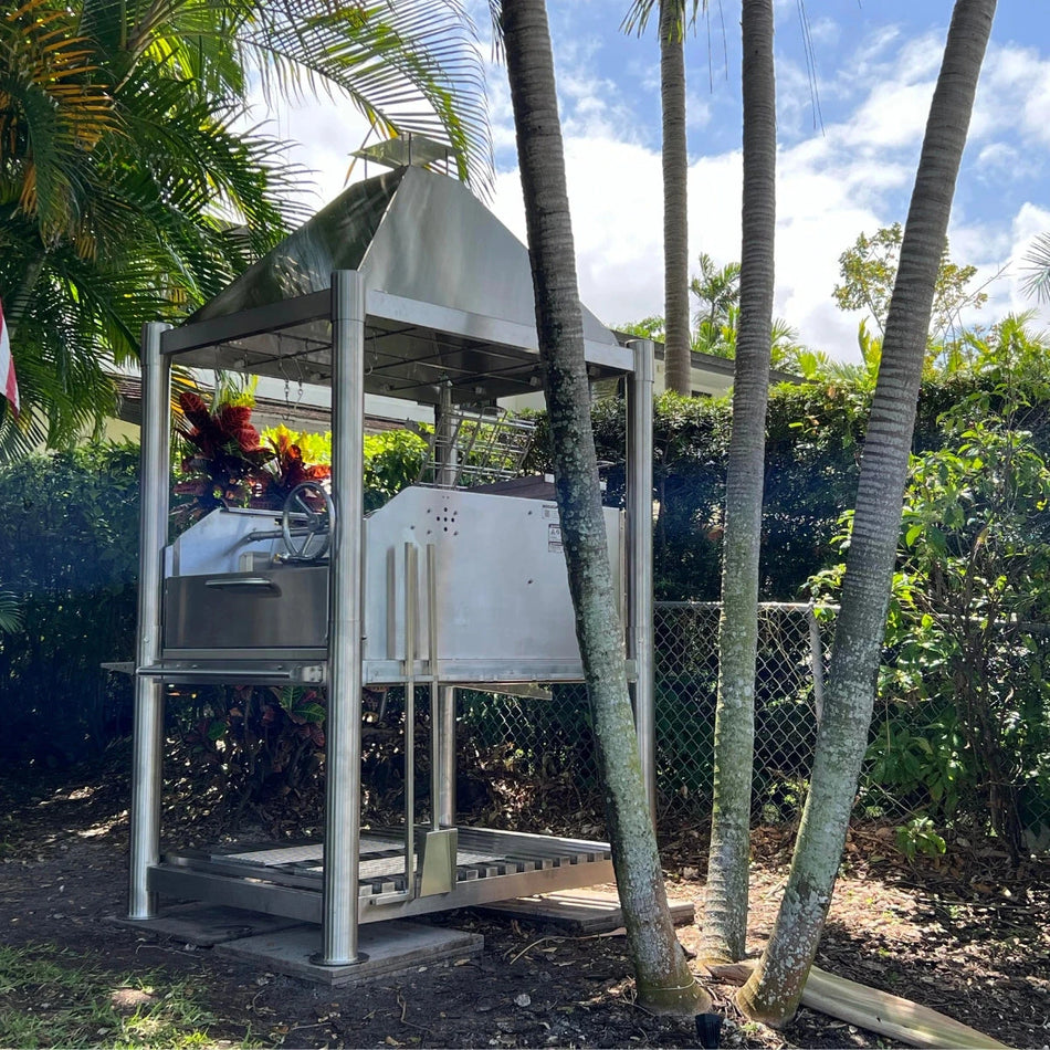 Tagwood BBQ Santa Maria Wood Fire & Charcoal Gaucho Grill All SS304 - BBQ12SS