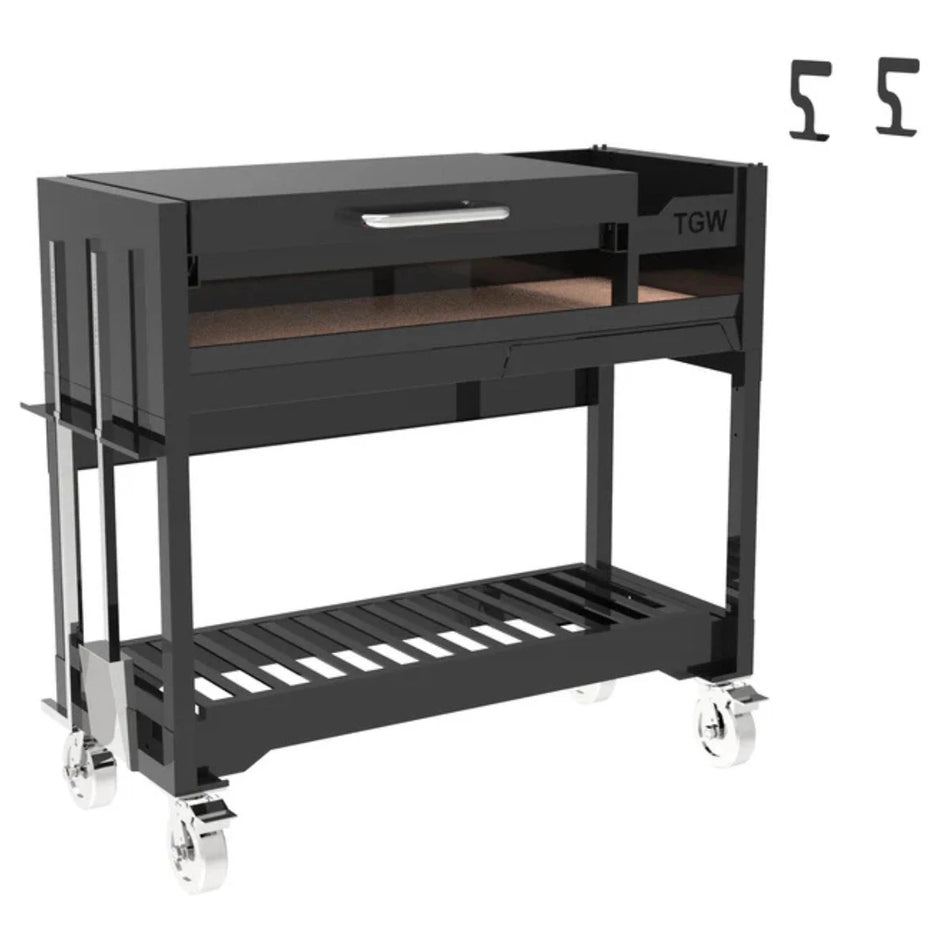 Tagwood BBQ Freestanding Argentine Wood Fire & Charcoal Gaucho Grill - BBQ18SI