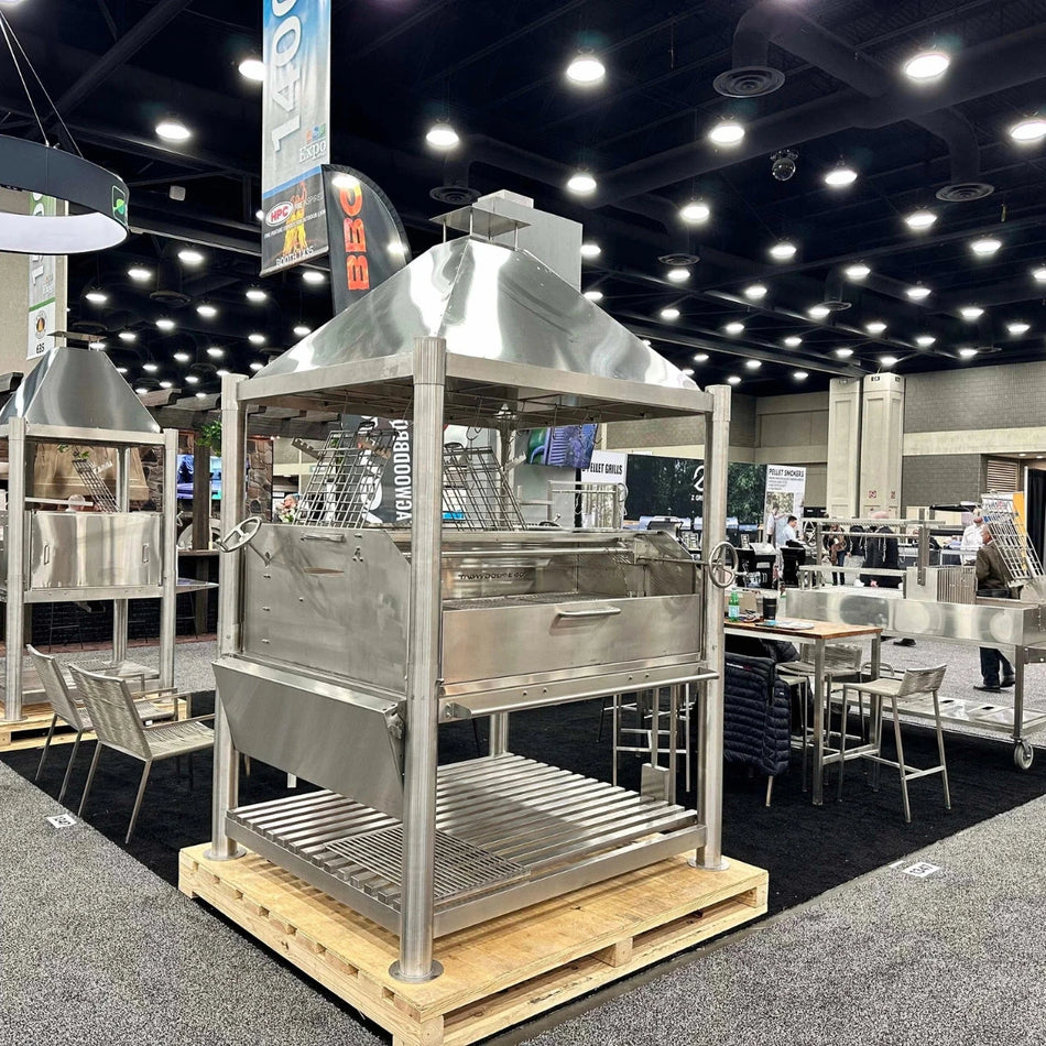 Tagwood BBQ XL Argentine Santa Maria Wood Fire & Charcoal Gaucho Grill All SS304 - BBQ22SS