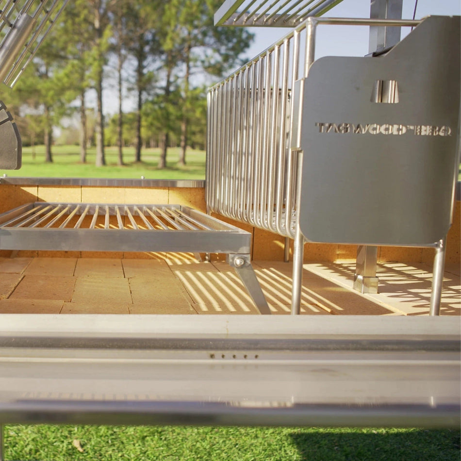 Tagwood BBQ XL Freestanding Argentine Santa Maria Wood Fire & Charcoal Gaucho Grill - BBQ26SS