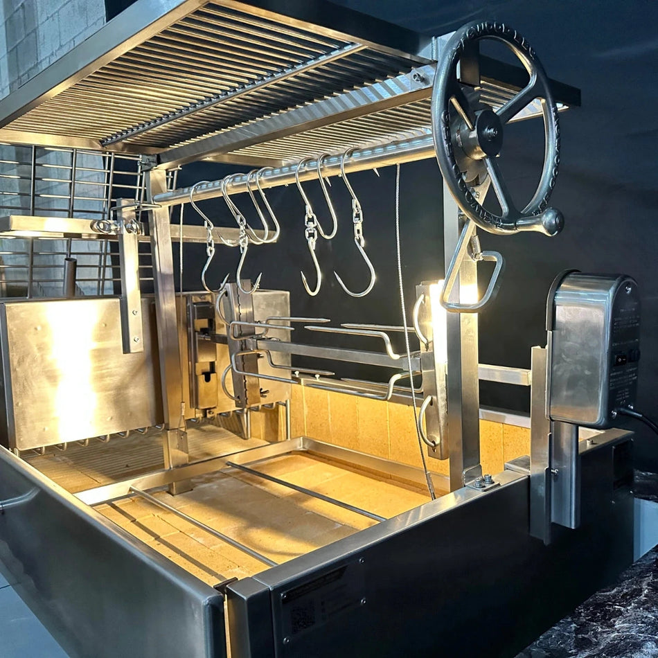 Tagwood BBQ Stainless Steel Rotisserie Kit - BBQ50SS PRO