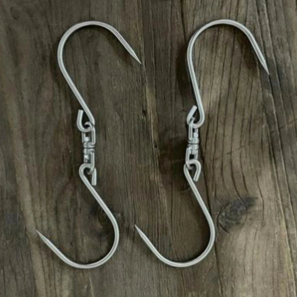 Tagwood BBQ Extended S shape meat hook (1 unit) - BBQ75SS