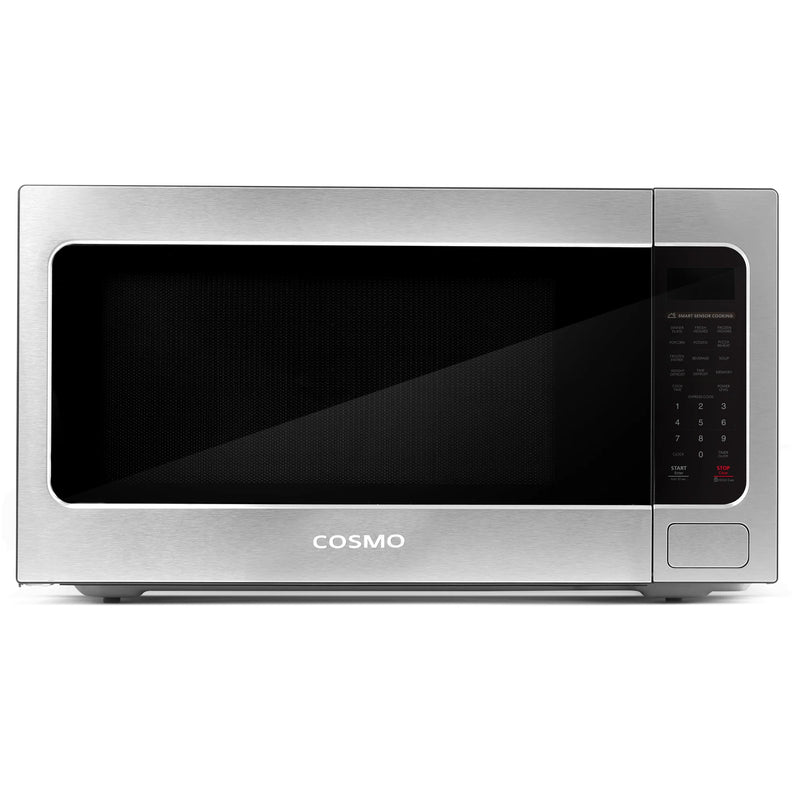 Cosmo 24" Countertop Microwave, 1200W, 2.2 cu. ft., Smart Sensor Cooking, COS-BIM22SSB