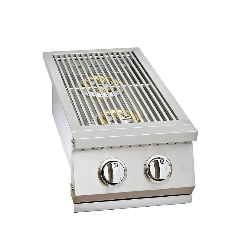 Kokomo Grills Built In Stainless Steel Double Side Burner - KO-BAK2BG