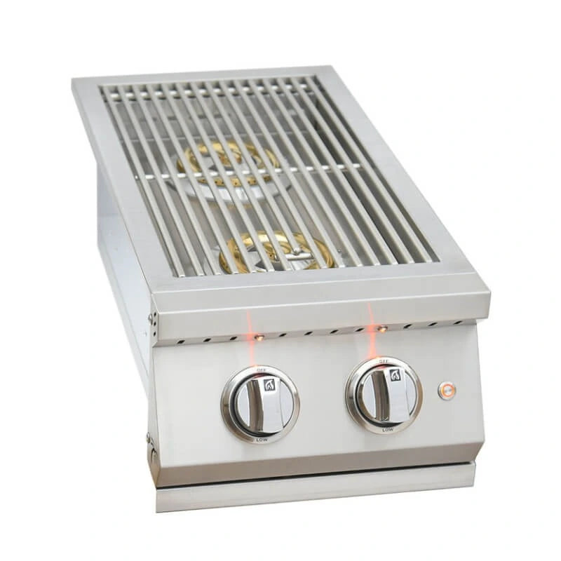 Kokomo Grills Professional Stainless Steel Double Side Burner - KO-BAK2BG-PRO