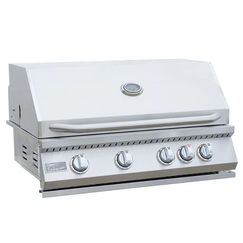 Kokomo Grills 32 Inch 4 Burner Built-In Gas Grill with Infrared Burner