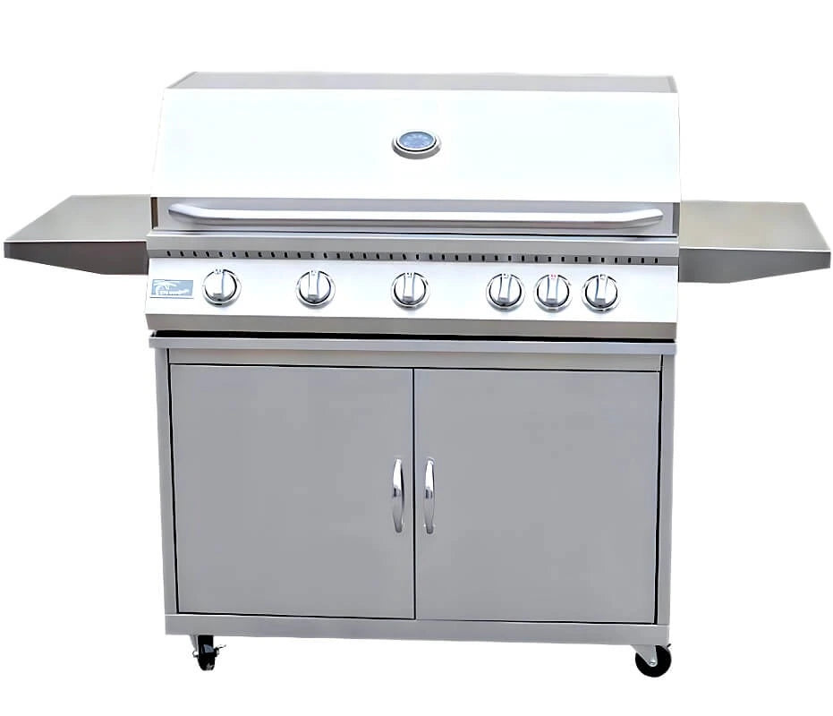 Kokomo Grills 40 Inch 5 Burner Stainless Steel Portable Grill