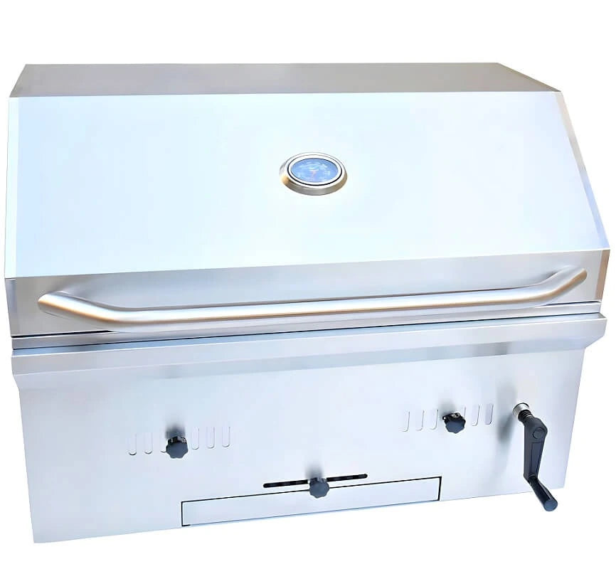 Kokomo Grills 32 Inch Built In Charcoal Grill