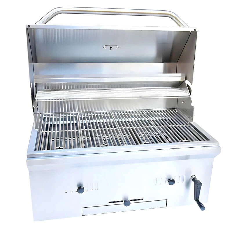 Kokomo Grills 32 Inch Built In Charcoal Grill