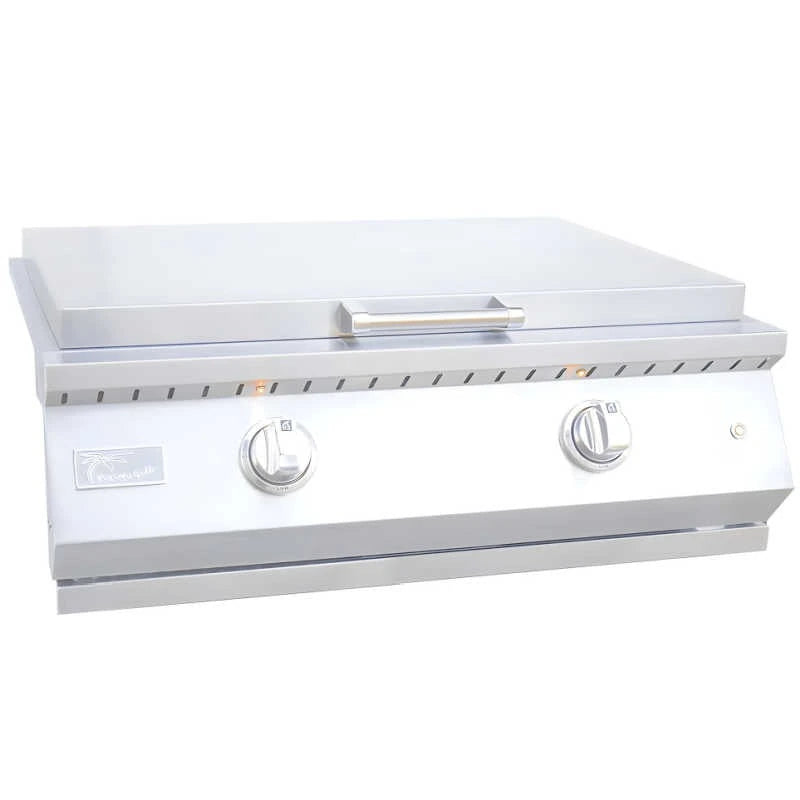 Kokomo Grills Professional 30 Inch Built-In Gas Teppanyaki Griddle - KO-GRDL30-PRO-LP