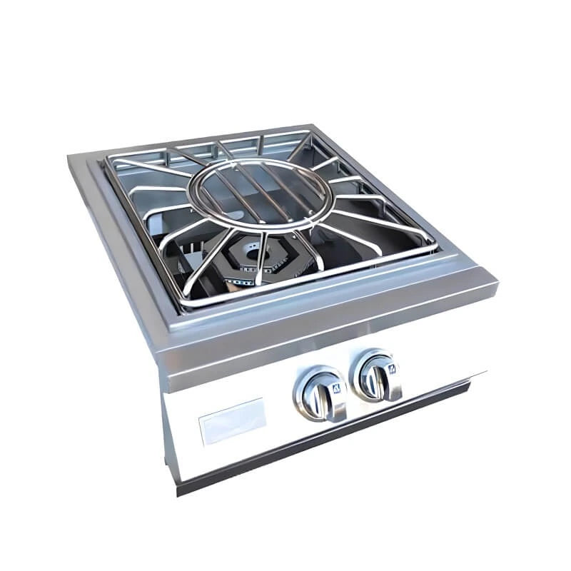 Kokomo Grills Built-in Stainless Steel Power Burner with Removable Wok - KO-PB