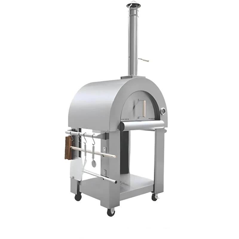 Kokomo Grills 32 Inch Wood Fired Stainless Steel Pizza Oven - KO-PIZZAOVEN