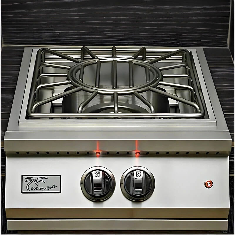 Kokomo Grills Professional Built-in Power Burner with Removable Wok - KO-PRO-PB