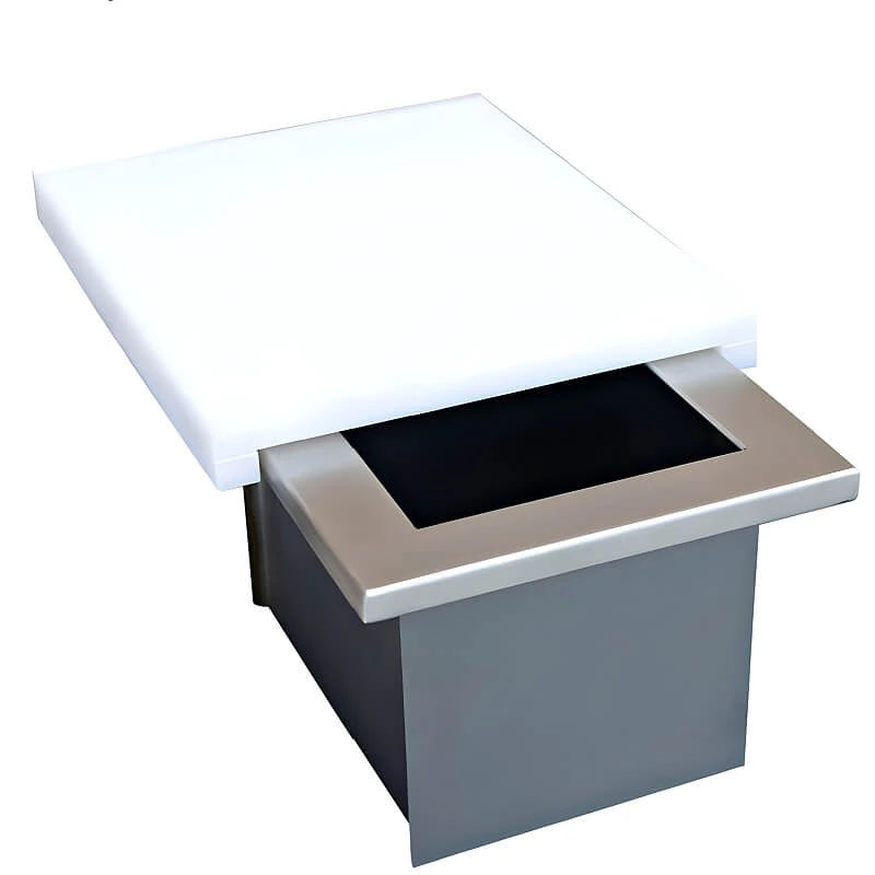 KoKoMo Grills 10 Inch Trash Chute and Cutting Board - KO-TRSCH